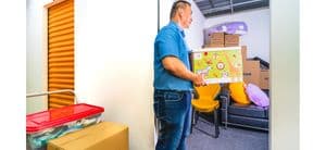 Storage space for families with household items