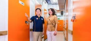 Storage units of various sizes